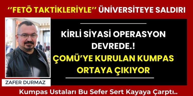 Çanakkale'de Üniversiteye Yapılan Algı Operasyonu Kim(ler)in Talimatıyla Gerçekleşti 1 zafer durmaz universite