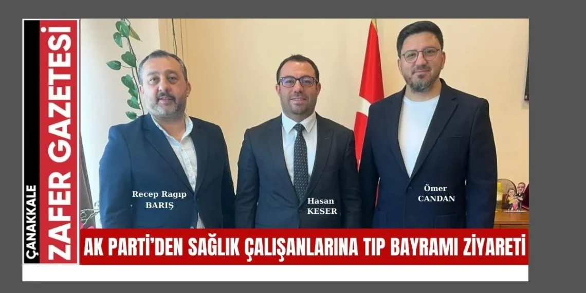 Recep Ragıp Barış ve Ömer Candan’dan Tıp Bayramı’nda Anlamlı Kutlama