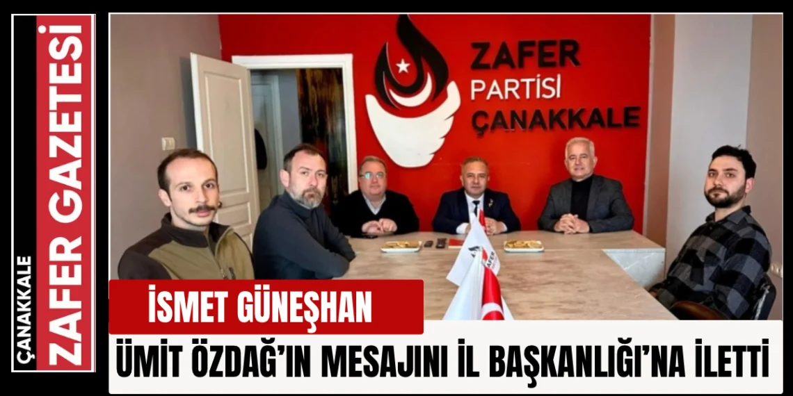 CHP’li Güneşhan’dan Zafer Partisi’ne Anlamlı Ziyaret