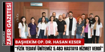 Çanakkale Devlet Hastanesi’nde Fizik Tedaviye Yoğun İlgi