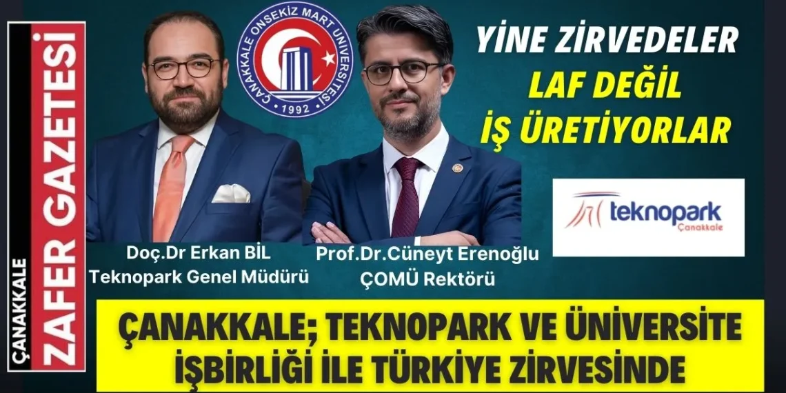 ÇANAKKALE TEKNOPARK ÇOMÜ SANAYİ İŞBİRLİĞİNDEN BÜYÜK BAŞARI