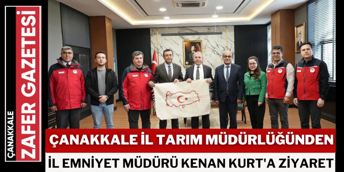 Çanakkale İl Emniyet Müdürü Kenan Kurt’a Ziyaret