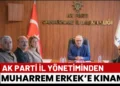 Ömer Göktürk ve Yönetiminden Belediye Başkanı Muharrem Erkek’e Tepki Gecikmedi