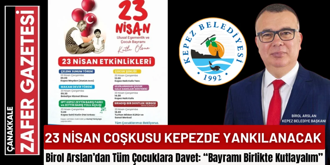 Kepez’de 23 Nisan Coşkusu Dolu Dolu Yaşanacak