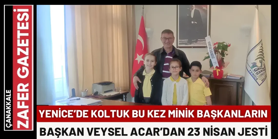 Yenice’de 23 Nisan Kutlaması