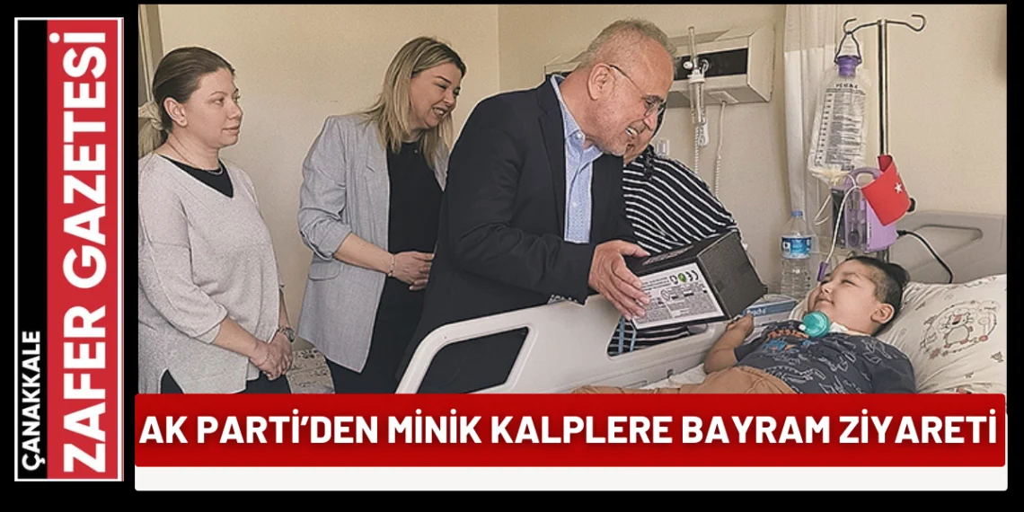 AK Parti Çanakkale Teşkilatı, 23 Nisan’ı Miniklerle Kutladı