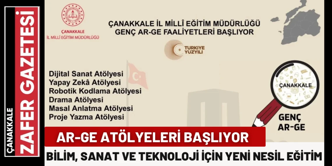 Çanakkale’de Genç AR-GE Faaliyetleri Başlıyor