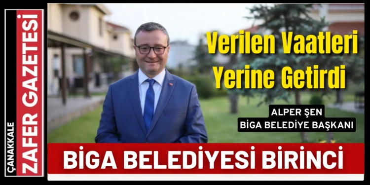 Biga Belediye Başkanı Alper Şen, Sözünü Tutan Belediye Başkanı Oldu 1 IMG 3342