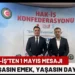 HAK-İŞ: ‘’Sendikal Haklar İçin Alanlardayız’’ 9 HAK-İŞ: ‘’Sendikal Haklar İçin Alanlardayız’’