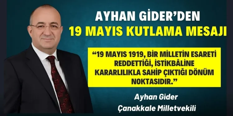 Gider’den 19 Mayıs Atatürk’ü Anma, Gençlik ve Spor Bayramı Mesajı 1 EVRESEDE REKOR ZAM kopyasi kopyasi kopyasi 8