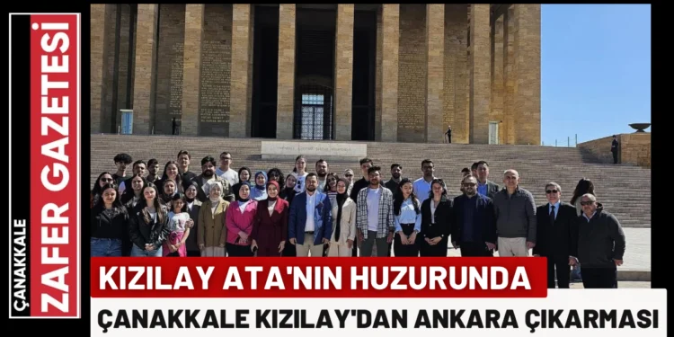 Ata’ya Ziyaret, Genel Kurul’a Katılım: Kızılay Çanakkale Ankara’da 1 IMG 3417