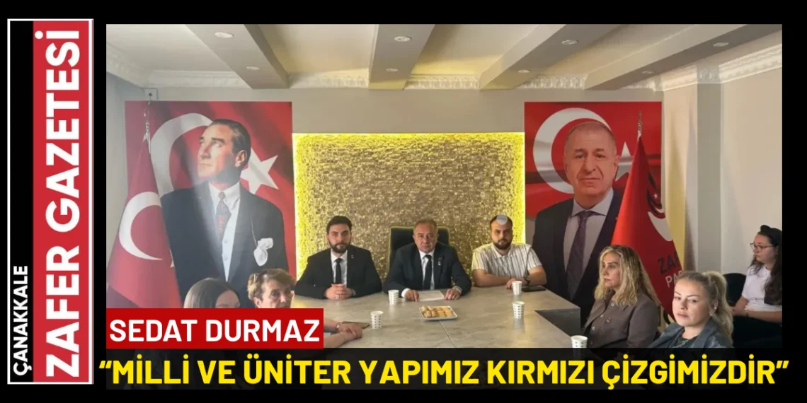 Zafer Partisi’nden Milli Birlik Vurgusu: “Cumhuriyetin Temellerine Sahip Çıkacağız”