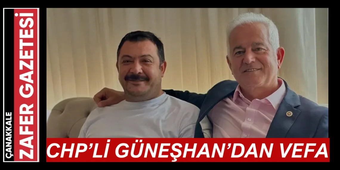 İsmet Güneşhan’dan CHP İl Genel Meclis Üyesi Caner Şahin’e Ziyaret