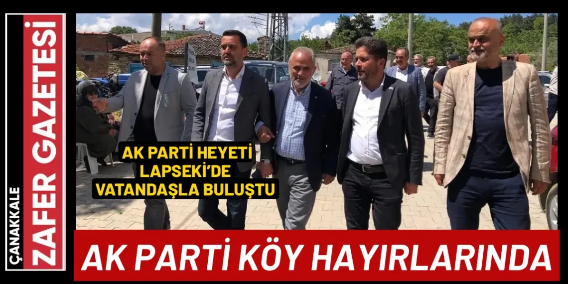 AK Parti Çanakkale İl Ve ilçe Yönetimleri Tam Kadro Köy Hayırlarında 2 AK Parti Çanakkale İl Ve ilçe Yönetimleri Tam Kadro Köy Hayırlarında