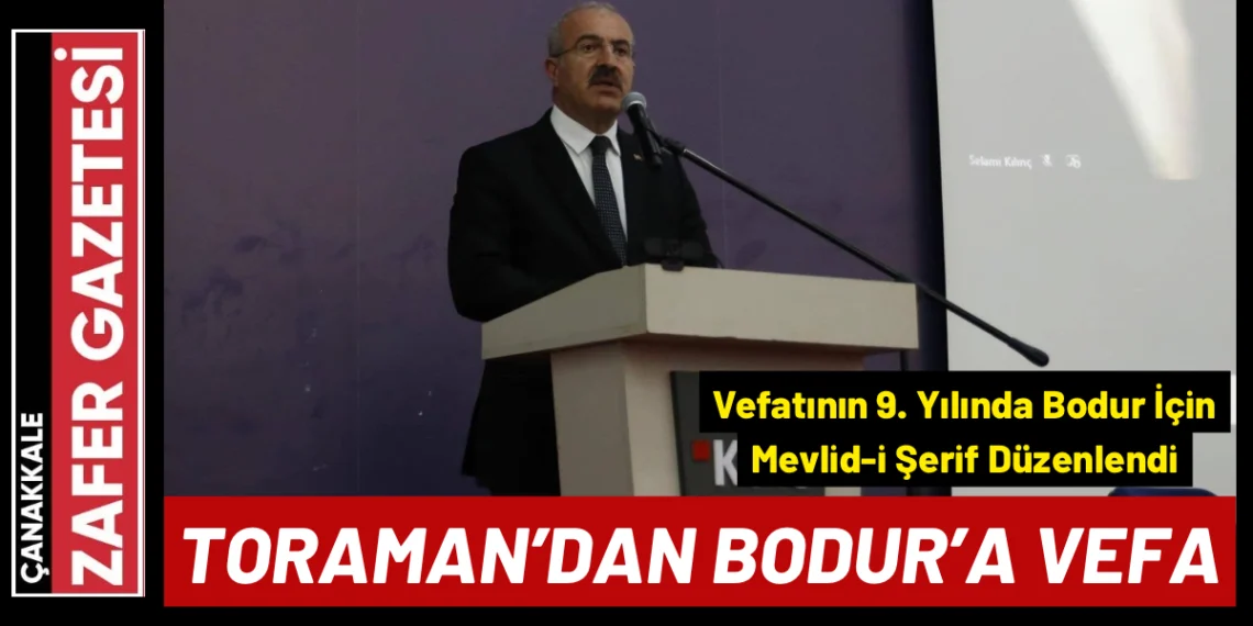 Vali Toraman, Kale Seramik’te Merhum İbrahim Bodur’un Anma Programına Katıldı
