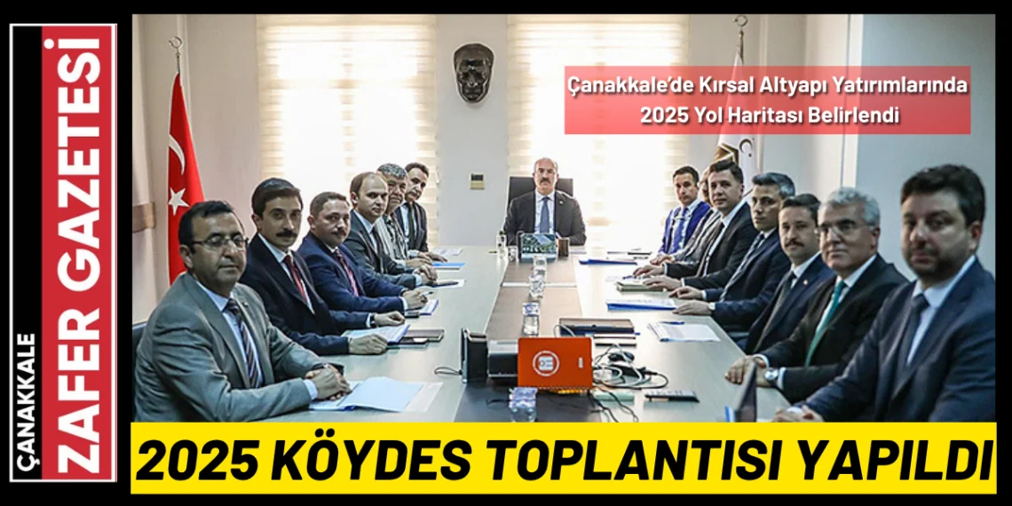 Vali Toraman Başkanlığında KÖYDES Toplantısı Yapıldı