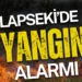 Lapseki’de Alevlere Hava ve Kara Müdahalesi