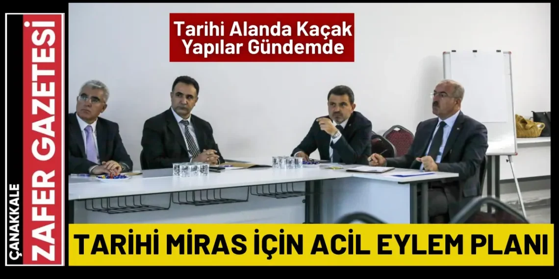 Tarihi Alan’da Kaçak Yapılaşmaya Karşı Ortak Mücadele