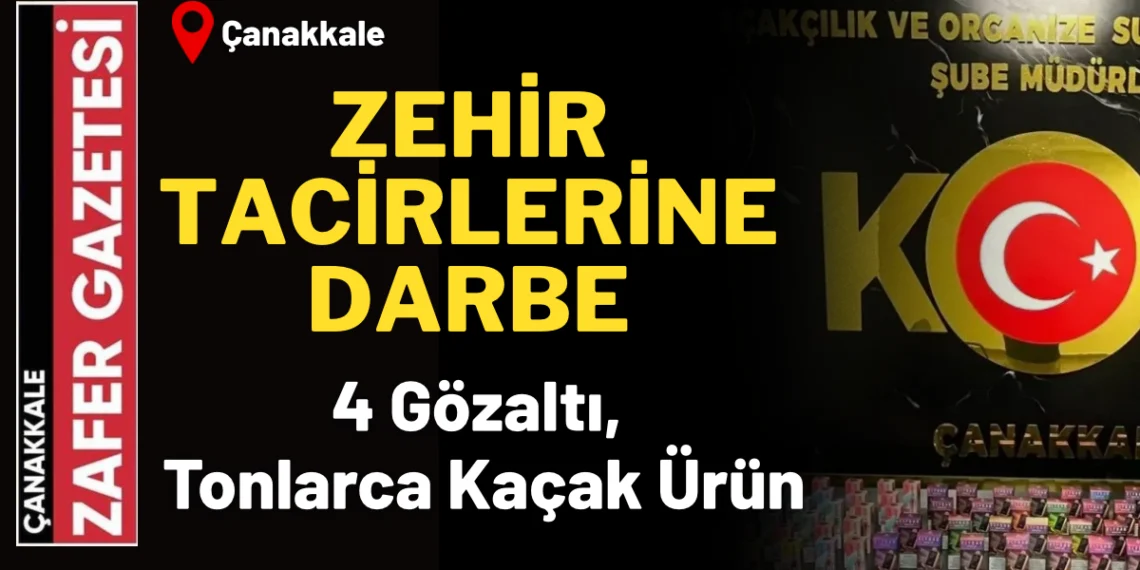 Kaçakçılara Darbe: Tonlarca Kaçak ve Sağlıksız Ürün Ele Geçirildi