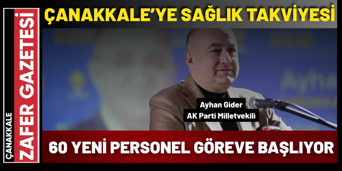 Çanakkale Sağlığa Güç Kazandırıyor: 60 Yeni Personel Göreve Başlıyor 6 Çanakkale Sağlığa Güç Kazandırıyor: 60 Yeni Personel Göreve Başlıyor