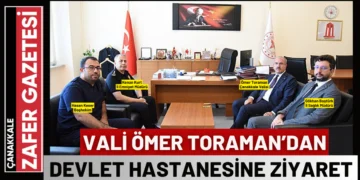 Vali Toraman’dan Mehmet Akif Ersoy Devlet Hastanesi’ne Ziyaret