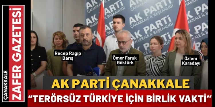 AK Parti Çanakkale’den Terörsüz Türkiye Vurgusu 1 IMG 4033