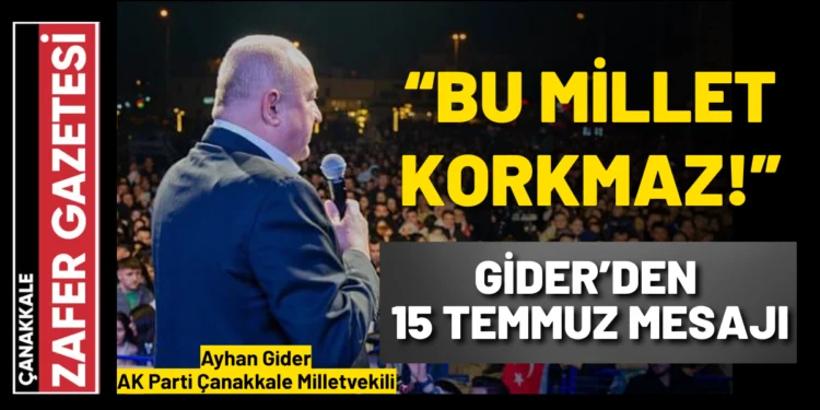 Ayhan Gider: “15 Temmuz, Bu Milletin Diriliş Gecesidir” 1 IMG 4041