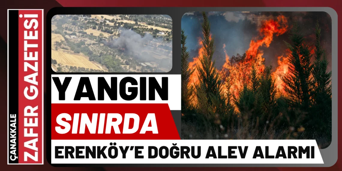 Alevler Erenköy’ü Tehdit Etti