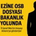 İl Genel Meclisi’nden Ezine OSB İçin Kritik Adım