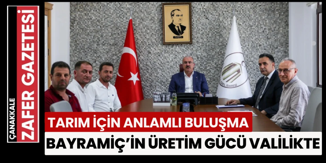 Bayramiç’ten Vali Toraman’a Anlamlı Ziyaret