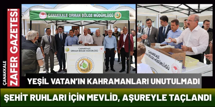 Vali Toraman, Orman Şehitleri İçin Okunan Mevlid-i Şerif Programına Katıldı 1 asure 1