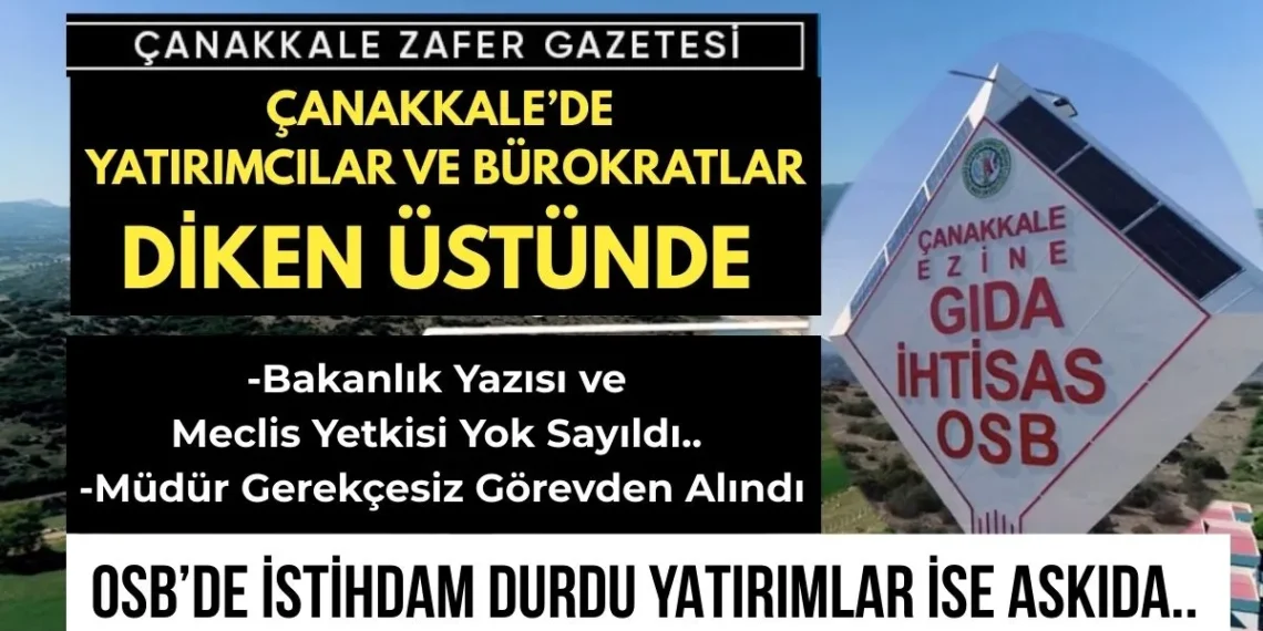 Çanakkale Valisi Bildiğini Okudu, Bakanlık Yazısı ve Meclis Kararı Yok Sayıldı