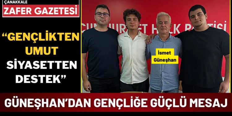 Milletvekili Güneşhan Gençlerle Buluştu: Umut ve Üretkenlik Vurgusu 1 ismet guneshan