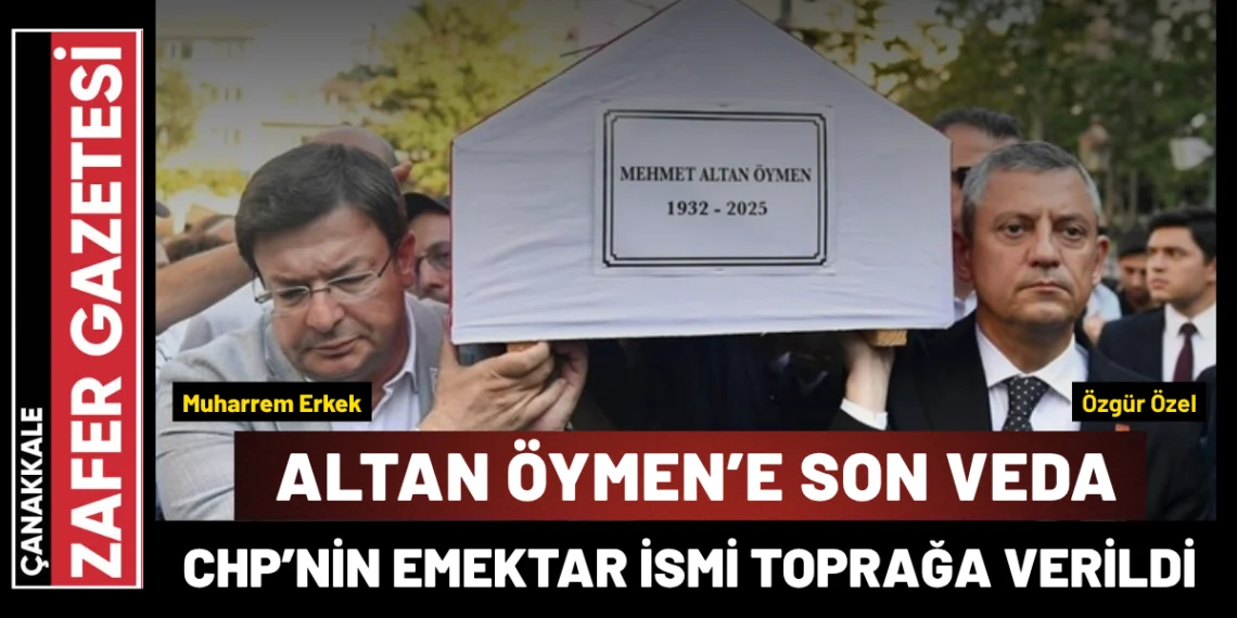 Siyasetin ve Basının Çınarı Altan Öymen Son Yolculuğuna Uğurlandı