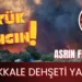 Çanakkale’de Asrın Felaketi. Yangın Söndürme Çalışmaları Sürüyor