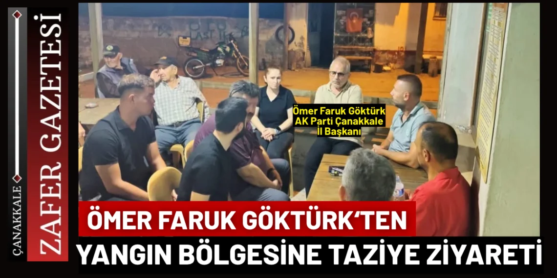 Göktürk’ten Taziye ve Geçmiş Olsun Ziyareti