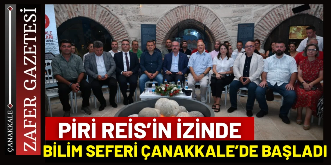TÜDAV MARU ile Piri Reis’in İzinde Bilim Seferi Çanakkale’den Başladı