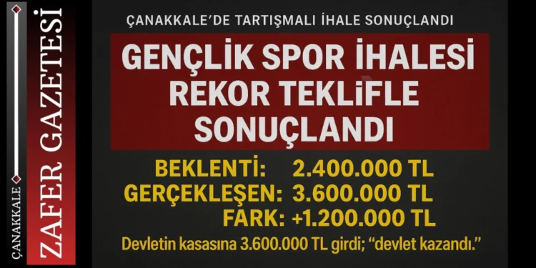Çanakkale’de İhale Krizi Kamu Yararıyla Sonuçlandı” Tartışmalı İhale Yüksek Teklifle Kamuya Kazanç Sağladı 1 IMG 4209