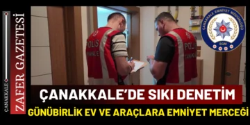 Çanakkale’nin Huzuru İçin Polis Denetimleri Aralıksız Sürüyor