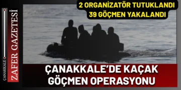 Çanakkale’de Kaçak Göç Operasyonları Aralıksız Devam Ediyor
