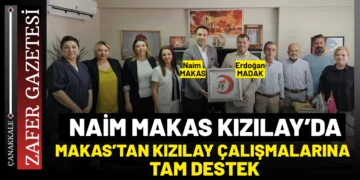 MKYK Üyesi Makas’tan Kızılay’a Destek Ziyareti