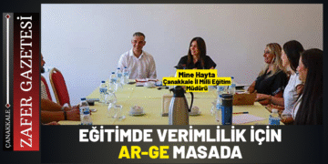 Çanakkale İl Millî Eğitim Müdürlüğü’nde Ar-Ge Toplantısı