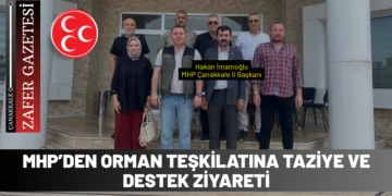 MHP’den Orman Teşkilatına Taziye ve Destek Ziyareti