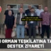 MHP’den Orman Teşkilatına Taziye ve Destek Ziyareti