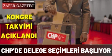 CHP Çanakkale’de Delege Seçimleri İçin Sandık Kuruluyor