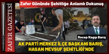 Başkan Barış’tan Zafer Bayramı’nda Anlamlı Ziyaret