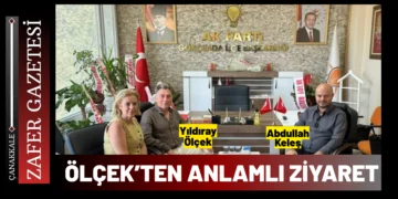 Yıldıray Ölçek’ten AK Parti Gökçeada İlçe Başkanlığına Ziyaret