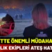 Sağlık Teşkilatı Yangın Bölgesinde Görev Başında