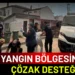 ÇÖZAK, Yangın Bölgesinde Tahliye Çalışmalarında Yer Aldı 9 ÇÖZAK, Yangın Bölgesinde Tahliye Çalışmalarında Yer Aldı