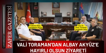 Vali Toraman’dan Albay Akyüz’e Hayırlı Olsun Ziyareti